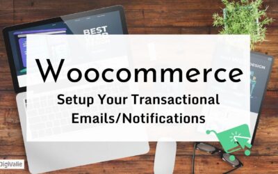 Setup your transactional emails/notifications